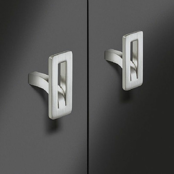 Pomo para muebles, de fundición inyectada de cinc,