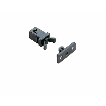 Cierre push no magnético MINI touch negro 32N