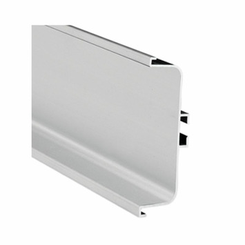 Perfil GOLA mueble bajo central plata mate