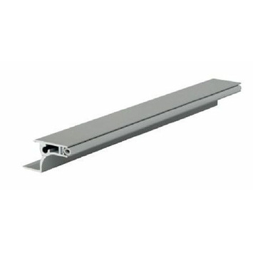 Perfil GOLA mueble alto 16mm plata mate
