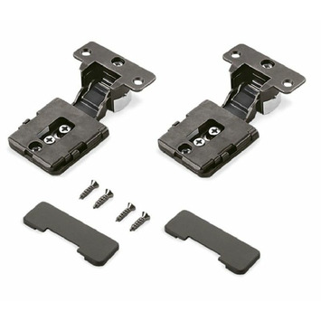 Juego bisagra Conecta madera 12,5-16,5 titanio