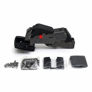 Bisagra HEAVY DUTY J160º con damper c/base NEGRO