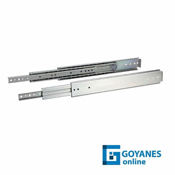 Guía telescópica ext.total 76x19 1000mm-220kg jg.