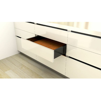 Cajón DTC MAGIC STAR h=93mm con freno antracita