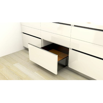 Cajón DTC MAGIC STAR h=126mm con freno antracita