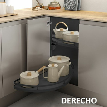 Rinconero Dolphin antracita con sistema de freno