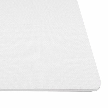 Esterilla antideslizante tacto textil color blanco