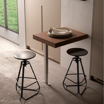 Herraje mesa abatible Just con pata telescopica