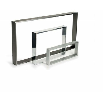 Estructura marco 60x10mm aluminio mate/ negro