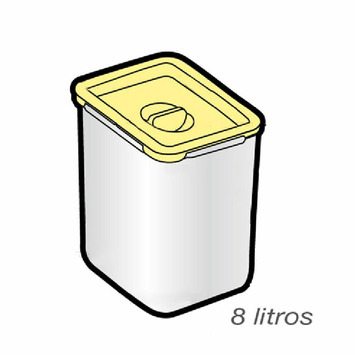 Cubo basura 8 litros para kit