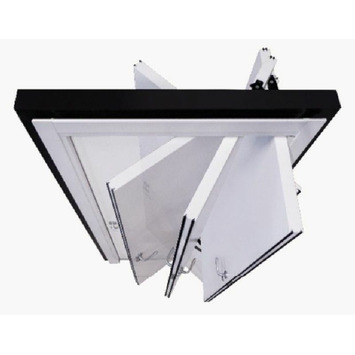 kit carril rototraslante plateado ancho puerta 965