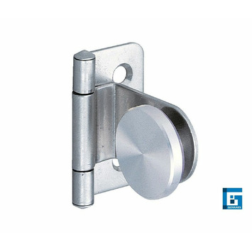 Bisagra cristal puerta arremetida INOX304 GH34-0SS