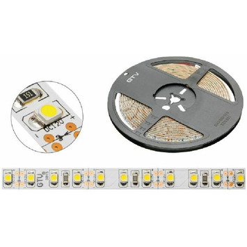 Tira LED 9,6w/metro blanco calido 3200K 5 metros