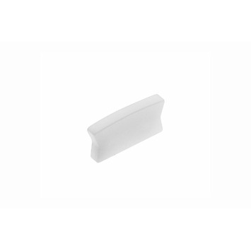 Tapa remate perfil led mini embutir aluminio ud