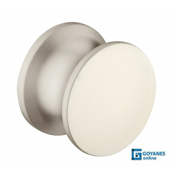 Pomo de pulsar push-lock niquel mate plastico