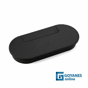 Pasacables grommet black
