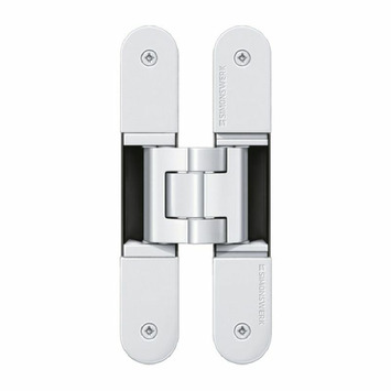 Bisagra Tectus TE 240 3D RAL 9016 blanco mate 60kg