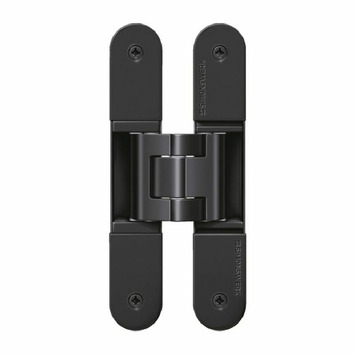 Bisagra Tectus TE 340 3D RAL 9005 negro mate 80kg