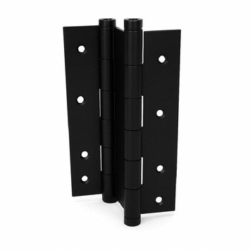 Bisagra oeste doble accion negro 180x133x4mm