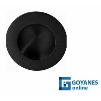 Asa embutir uñero redondo 40mm inox negro mate