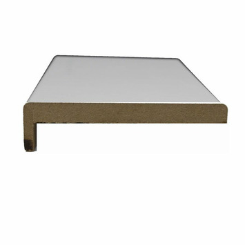 TIRA GUARNICION "L" 2250x70x13 MDF H.blanco 9003