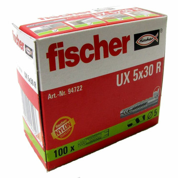 Taco FISCHER UX-5X30 - 100 unidades