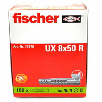 Taco FISCHER UX-8X50 R - 100 unidades