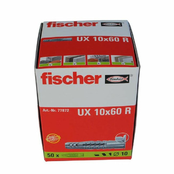 Taco FISCHER UX-10X60 R - 50 unidades