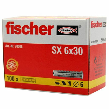 Taco FISCHER SX-6X30 - 100 unidades