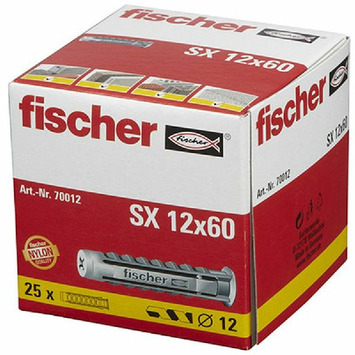 Taco FISCHER SX-12X60 - 25 unidades