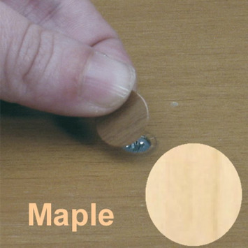 Tapón adhesivo para tornillo ø13mm maple