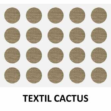 Tapón adhesivo para tornillo ø13mm textil cactus