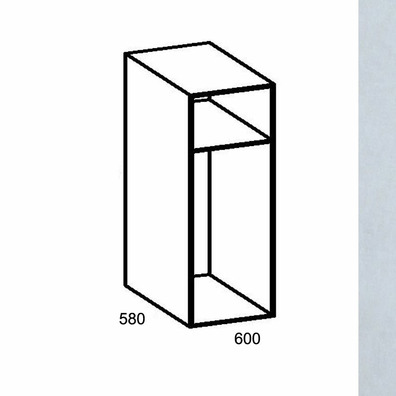 Módulo cocina columna aluminio
