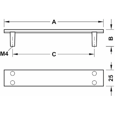 Tirador para mueble, tirador de fundición de zinc