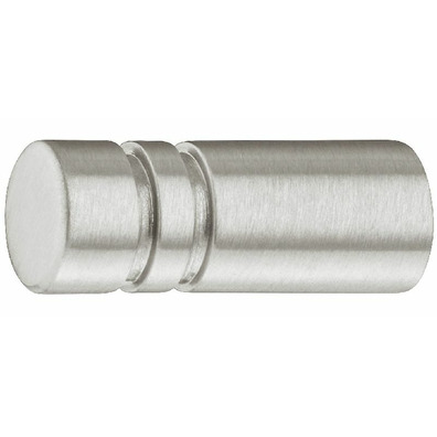Tirador para mueble, de acero inoxidable, redondo,