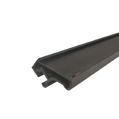 Perfil tirador 35º personalizable canto negro 2600