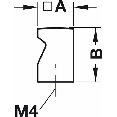 Tirador para mueble, de aluminio, rectilíneo, con