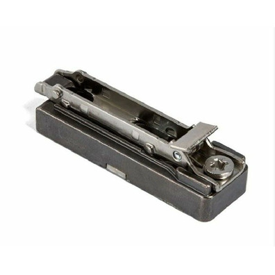 Base SALICE lineal h=3 titanio BAP3R36