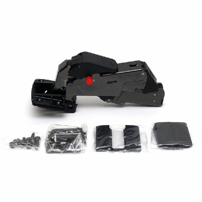 Bisagra HEAVY DUTY J160º con damper c/base NEGRO