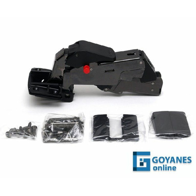 Bisagra HEAVY DUTY J160º con damper c/base NEGRO