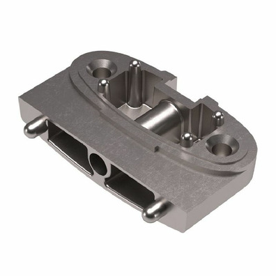 Soporte KRABY adaptador vitrina aluminio 18-20mm