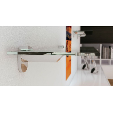 Soporte KAIMAN cromo mate juego