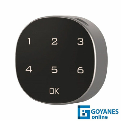 Cerradura taquilla electrónica teclado PUCK 58x58