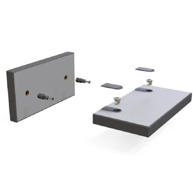 Herraje unión Mini Linco Fix 16/19mm blanco 302