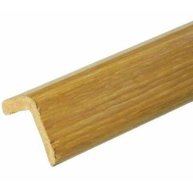 Ángulo MDF 2600x30x30mm roble barnizado natural