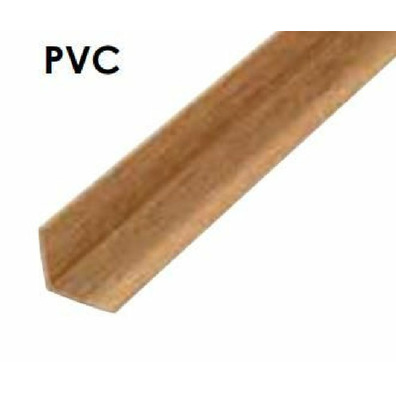 Ángulo PVC 2500x15x15mm blanco