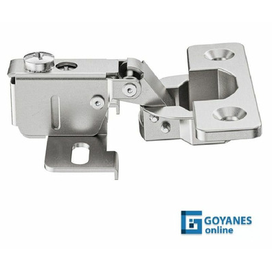 Bisagra con brazo corto MINI bajo espesor +=12mm