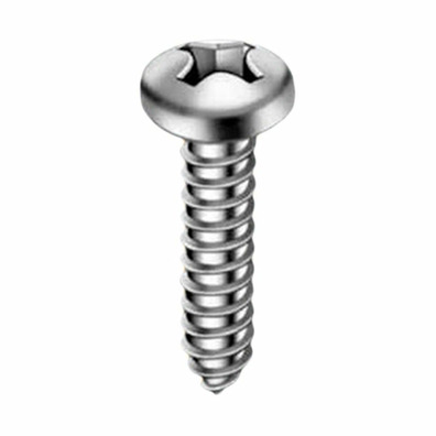 Herraje cabina tornillo perfil rosca chapa 4x14mm