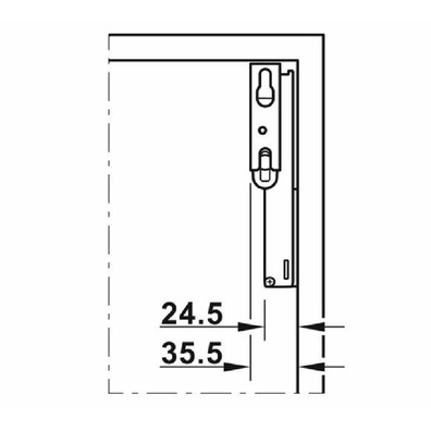 Elevador FREE SPACE PUSH E blanco