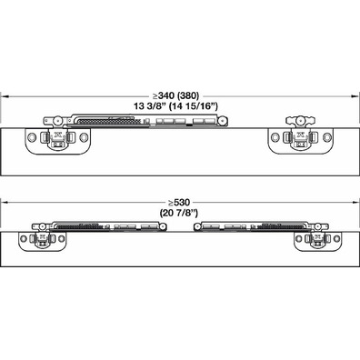 Herraje para puerta corredera, Slido Classic 12 IF